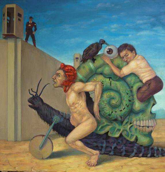 La Justicia Tarda Pero Llega - Hugo Salazar art collectible - Main Image 1