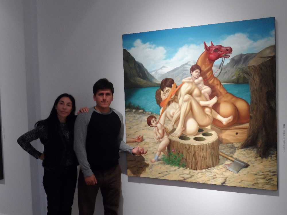La Justicia Tarda Pero Llega - Hugo Salazar art collectible - Main Image 2