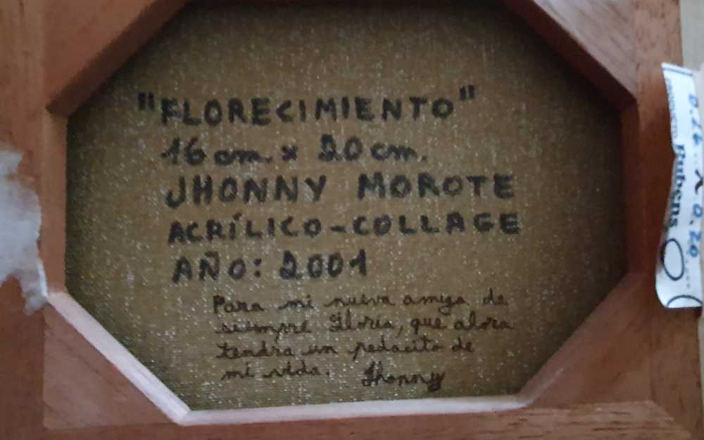 Florecimiento - Jhonny Morote art collectible - Main Image 3