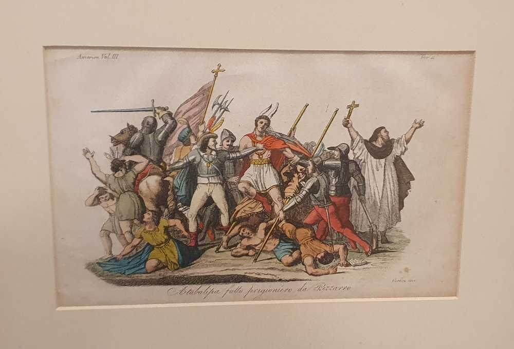 Atahualpa Captured by Pizarro - ? Verico art collectible - Main Image 2