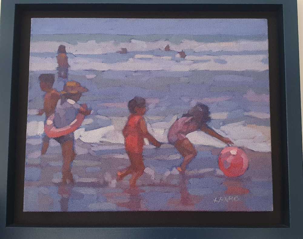 En La Playa - Leonel Pamo Quiroga art collectible - Main Image 2
