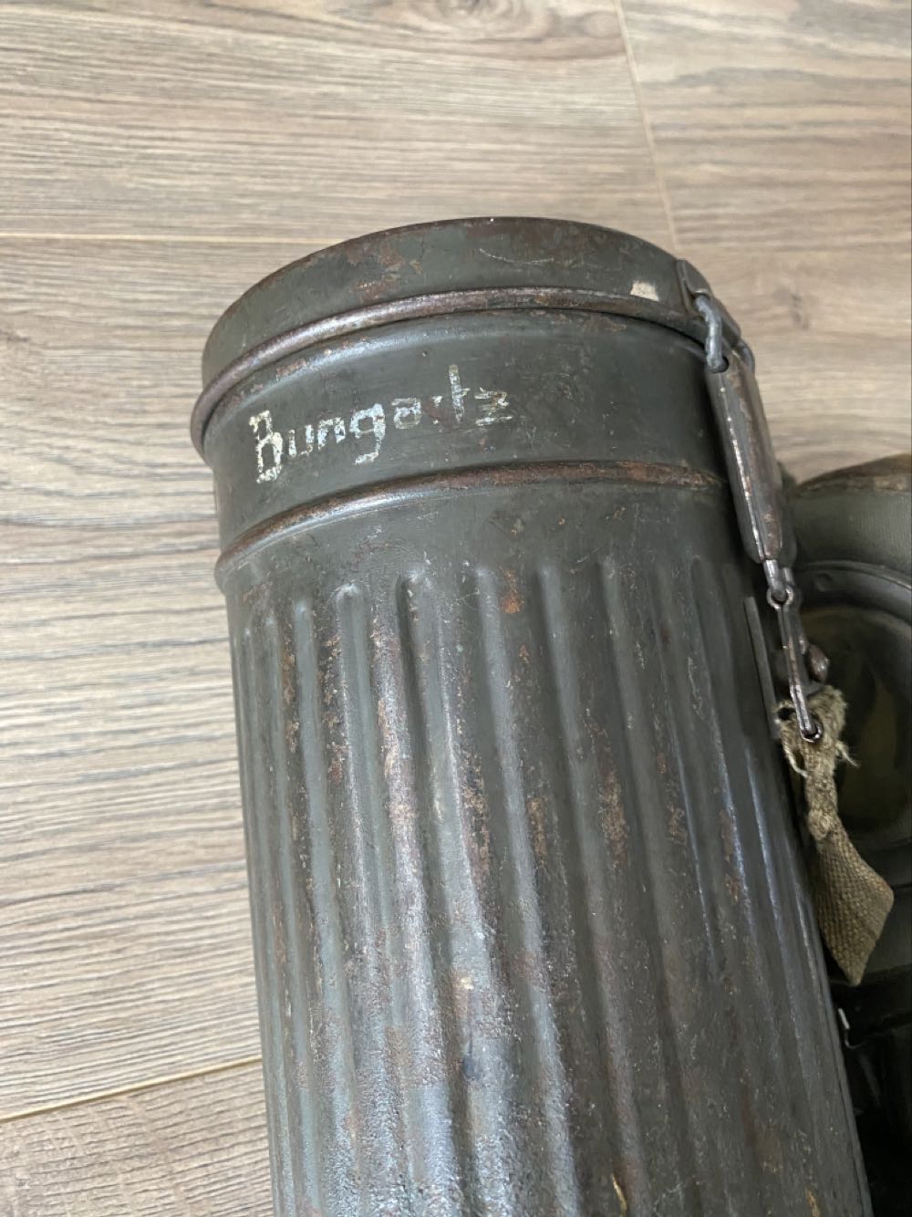 Gasmask Canister Set Named “Bungartz”  art collectible - Main Image 2