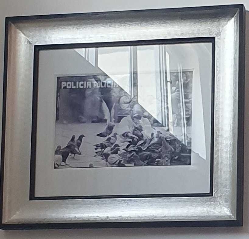 Niña con Palomas  art collectible - Main Image 2