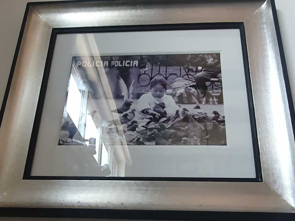 Niña con Palomas  art collectible - Main Image 3