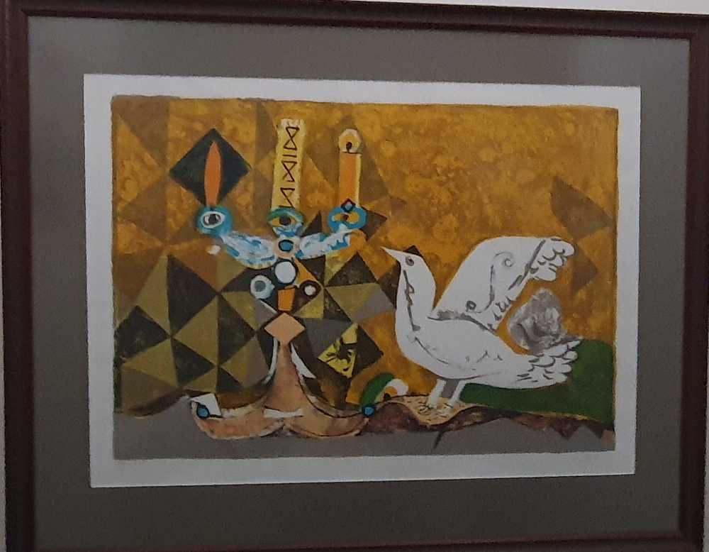 Chandelier Rouge - Agustin Ubeda art collectible - Main Image 2