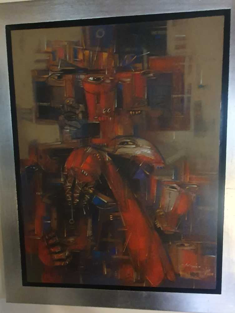 Construcción de Sueños - Wilmer Lalupu Flores art collectible - Main Image 2