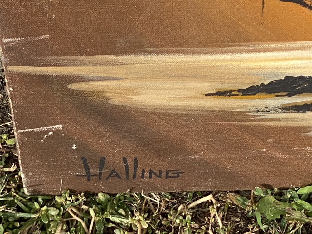 Mcm Ship Painting Xlg - Halling art collectible - Main Image 2