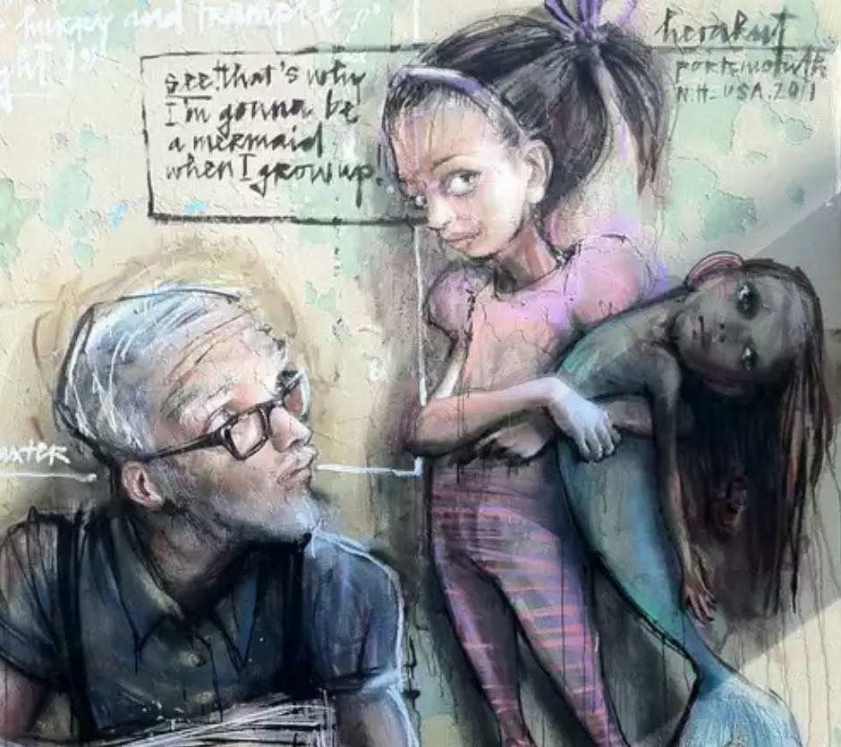 USA Portsmouth 01  - Herakut art collectible - Main Image 3