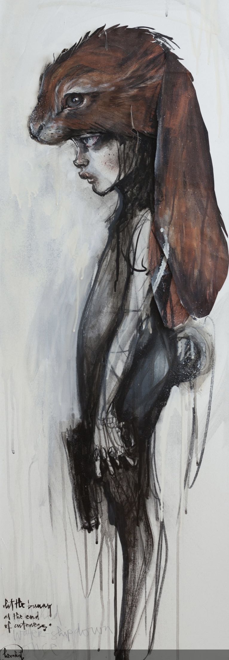 XXX Herakut Unbekannt 005 - Herakut art collectible - Main Image 2