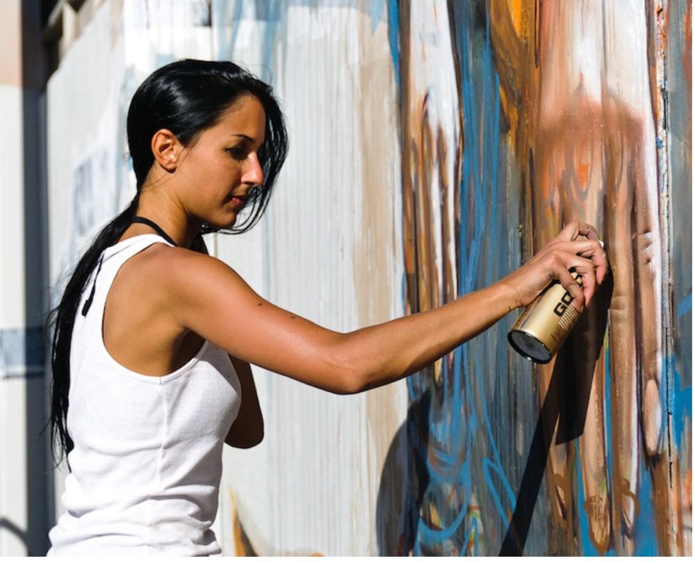 USA Herakut Feathery Street Art  - Herakut art collectible - Main Image 2