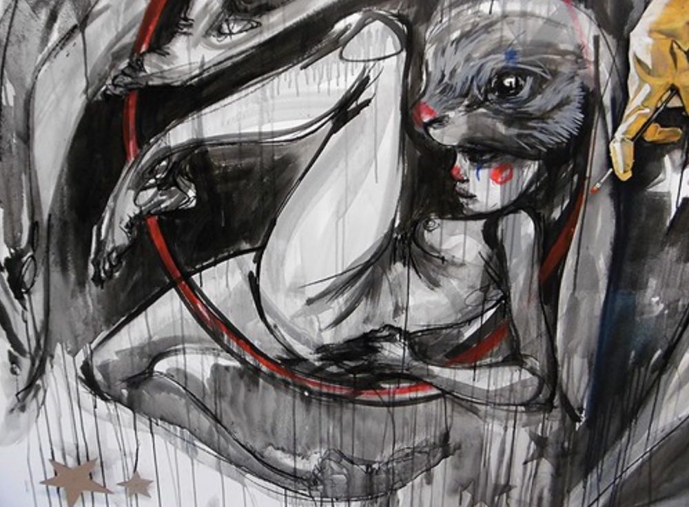 Frankreich Herakut Paris Mathgoth 05 - Herakut art collectible - Main Image 2