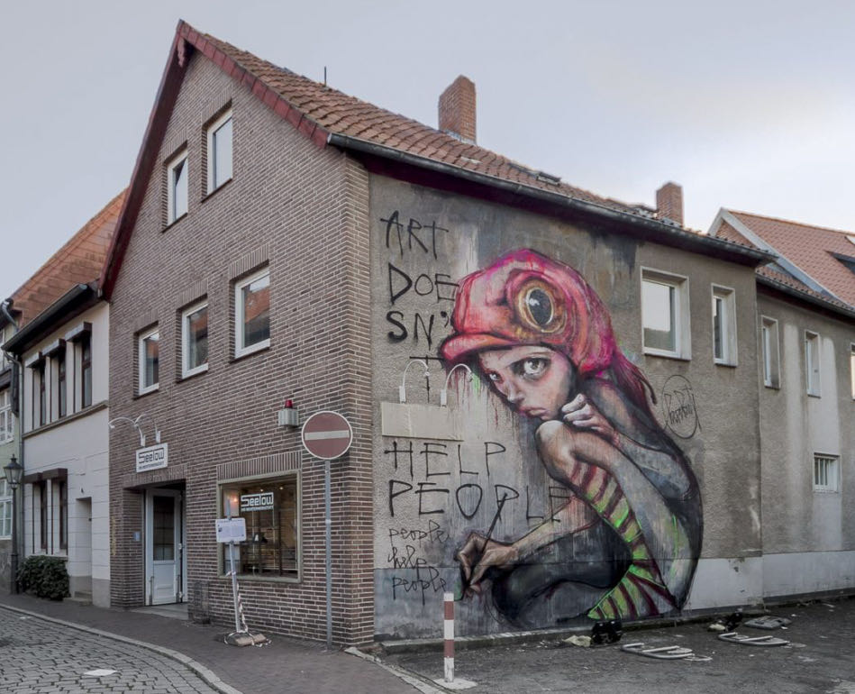 BRD Herakut Lüneburg 01 - Herakut art collectible - Main Image 3