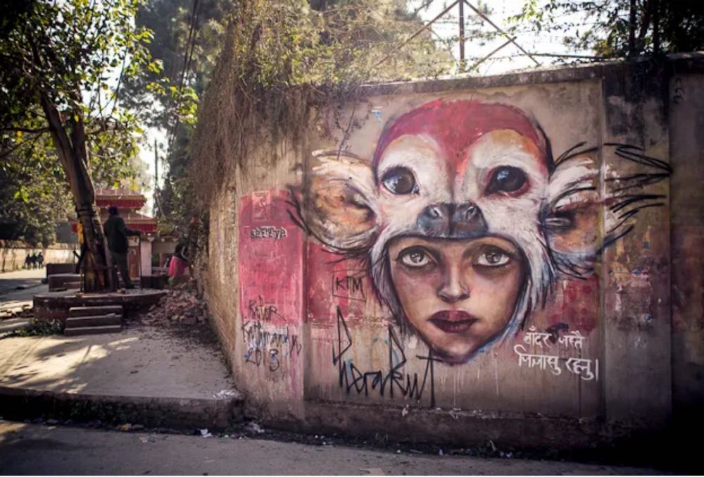 Nepal Herakut Kathmandu 02 - Herakut art collectible - Main Image 3