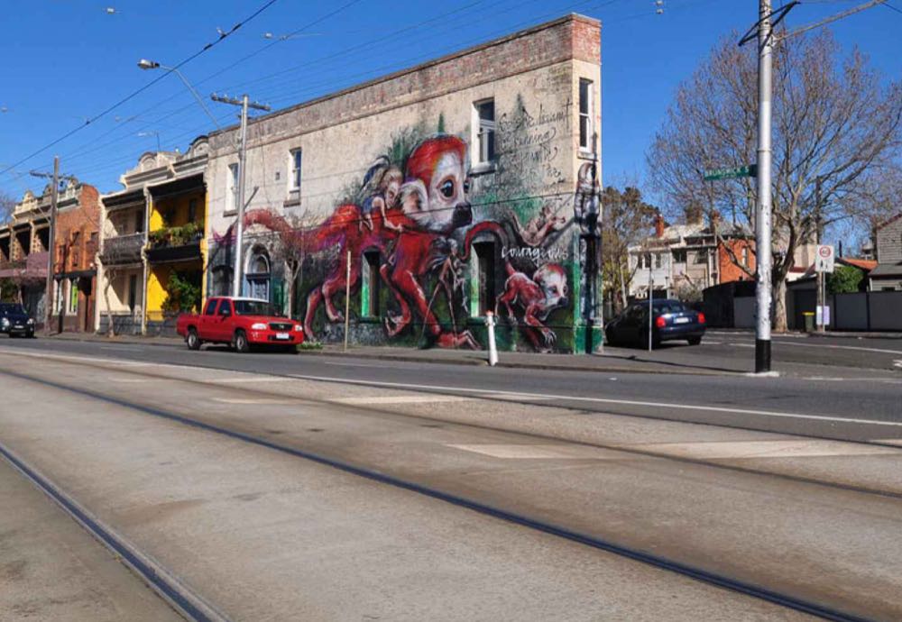 Australien Herakut Melbourne 01 - Herakut art collectible - Main Image 2