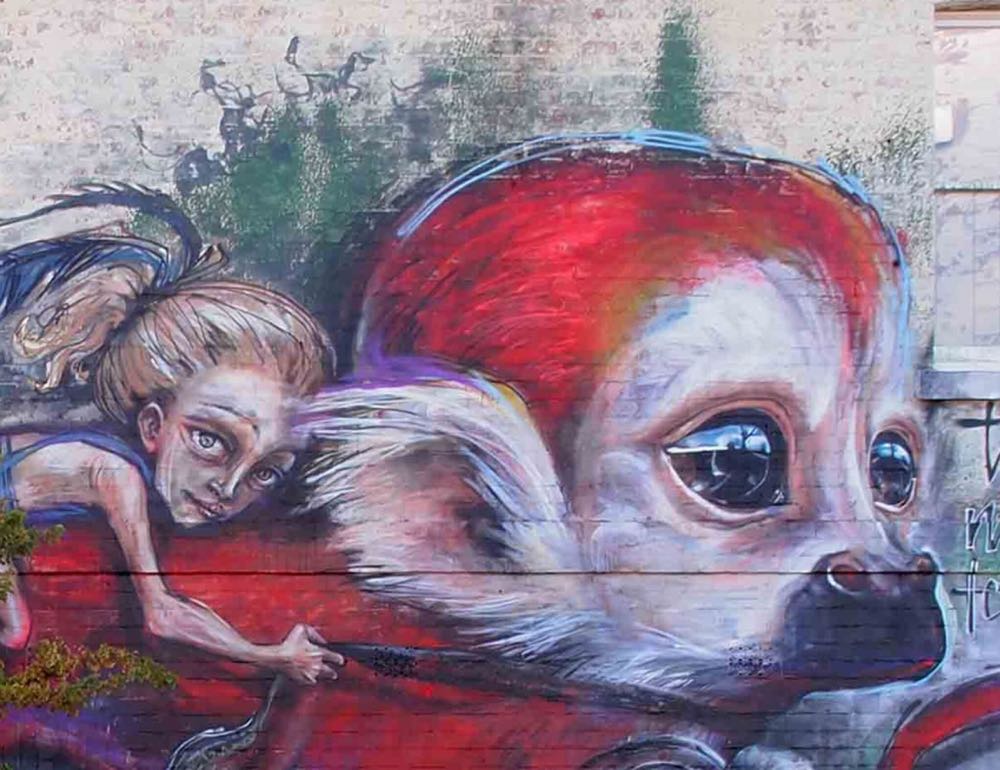 Australien Herakut Melbourne 01 - Herakut art collectible - Main Image 3