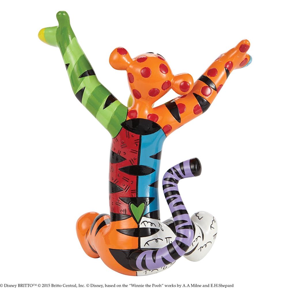 Tigger Figurine - Romero Britto art collectible [Barcode 045544725699] - Main Image 2