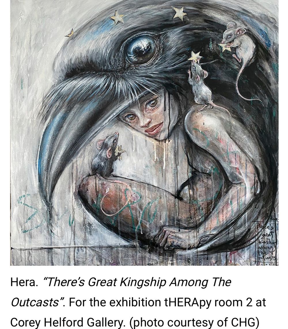 ZZZ Galerie CHG Herakut Therapy 01 - Herakut art collectible - Main Image 2