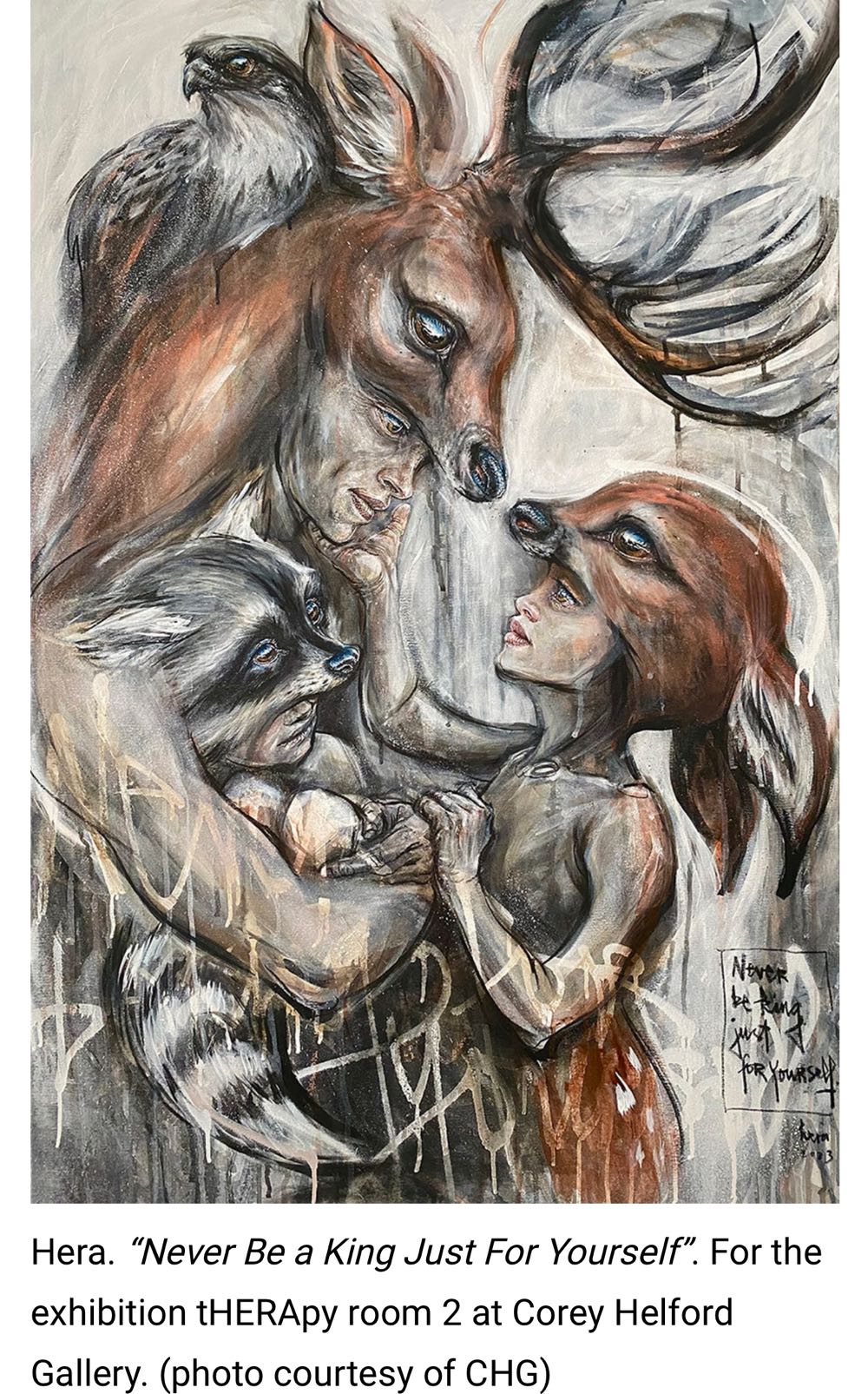 ZZZ Galerie CHG Herakut Therapy 01 - Herakut art collectible - Main Image 3