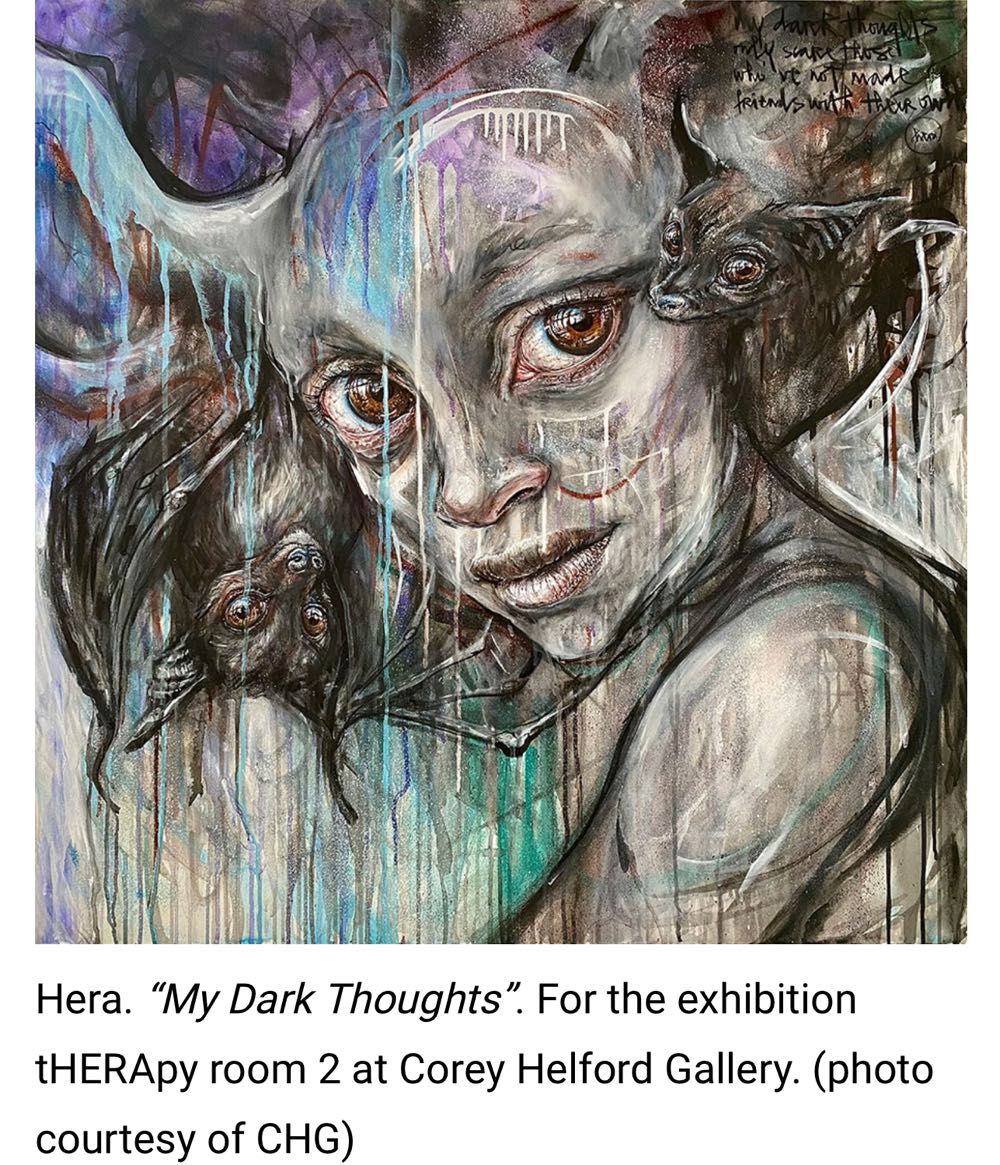 ZZZ Galerie CHG Herakut Therapy 01 - Herakut art collectible - Main Image 4