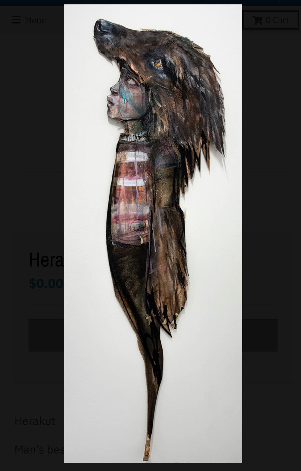 ZZZ Vertical Gallery Herakut The End Of Cute 02 - Herakut art collectible - Main Image 2