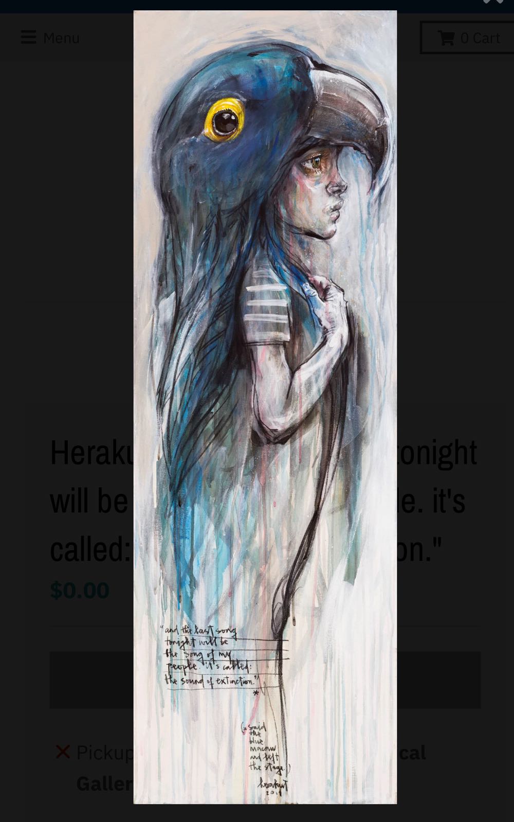 ZZZ Vertical Gallery Herakut The End Of Cute 02 - Herakut art collectible - Main Image 3