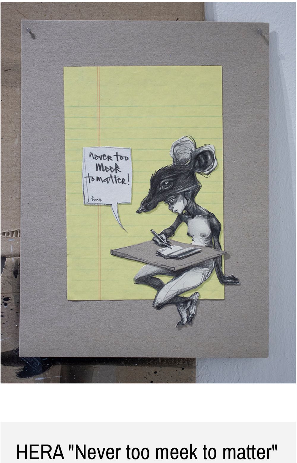 ZZZ Vertical Gallery Herakut The End Of Cute 03 - Herakut art collectible - Main Image 2