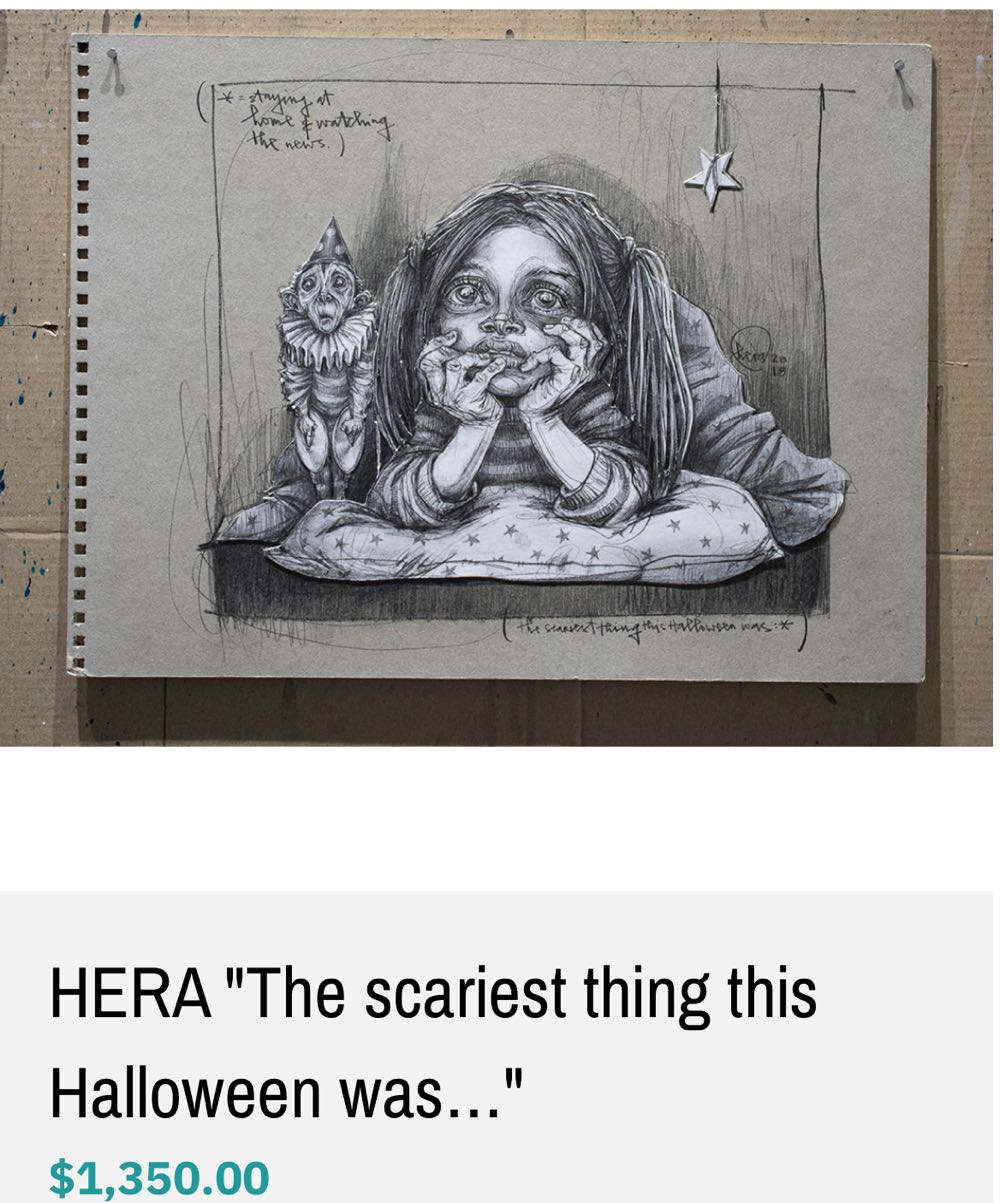 ZZZ Vertical Gallery Herakut The End Of Cute 03 - Herakut art collectible - Main Image 3