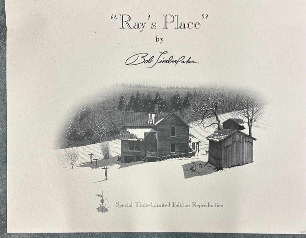 Ray’s Place - Bob Timberlake art collectible - Main Image 3
