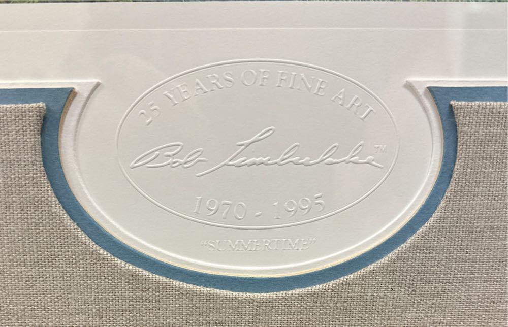 Summertime - Bob Timberlake art collectible - Main Image 3