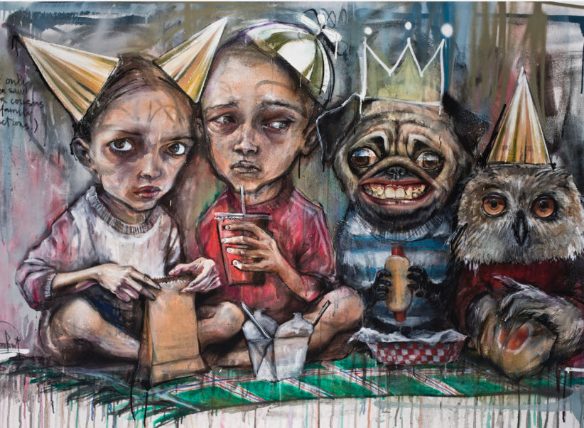 ZZZ Shooting Gallery San Francisco Don‘t Look At Me 01 - Herakut art collectible - Main Image 2