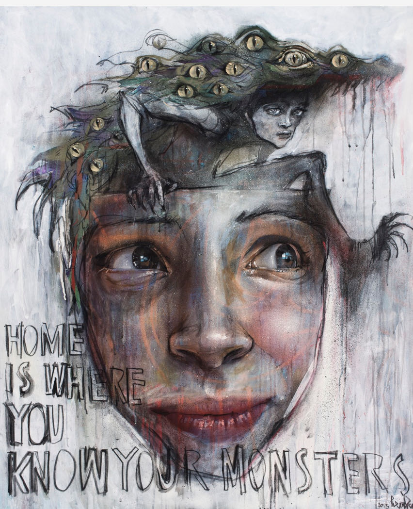 ZZZ Shooting Gallery San Francisco Don‘t Look At Me 01 - Herakut art collectible - Main Image 3