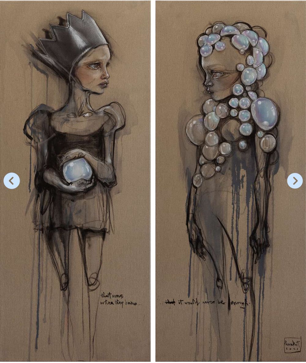 ZZZ Kirk Gallery Aalborg Herakut Dänemark 01 - Herakut art collectible - Main Image 3