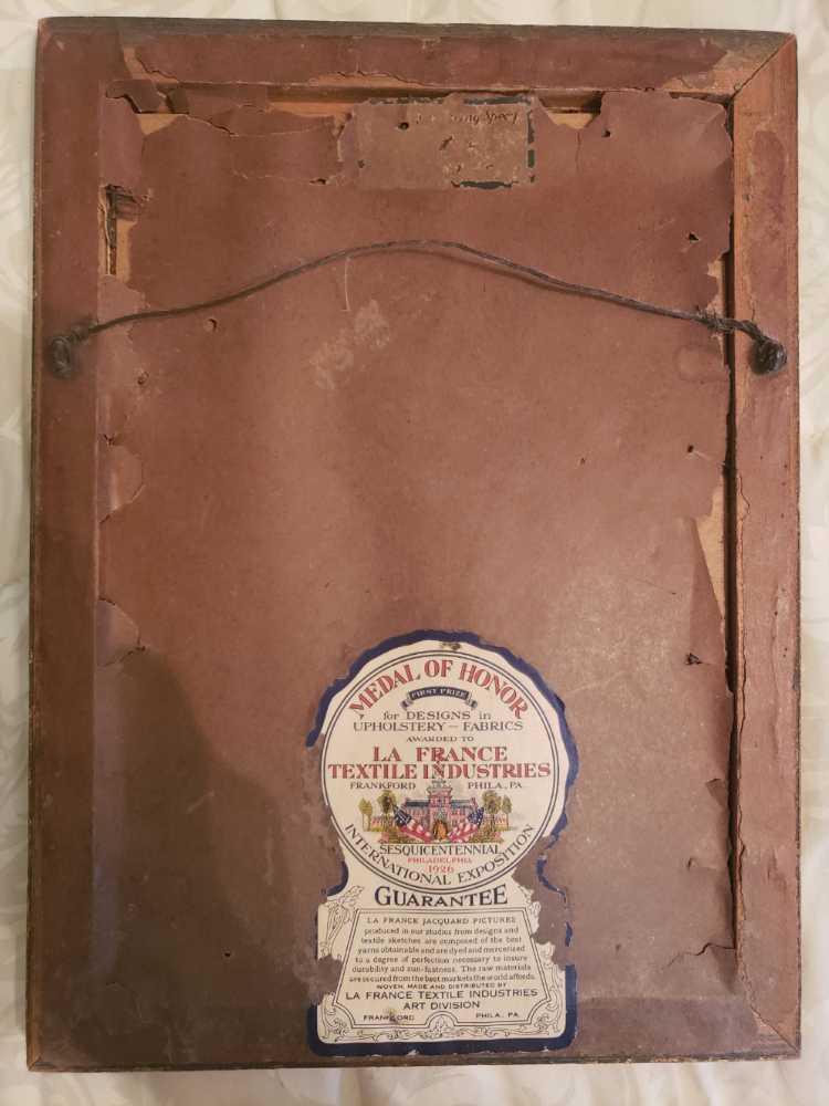 Colonial Man In Town - La France Jacquard Pivots art collectible - Main Image 2