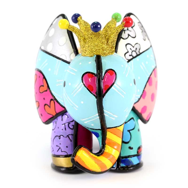 Lucky Elephant Figurine 10th Anniversary Special Edition - Romero Britto art collectible [Barcode 067103634440] - Main Image 2
