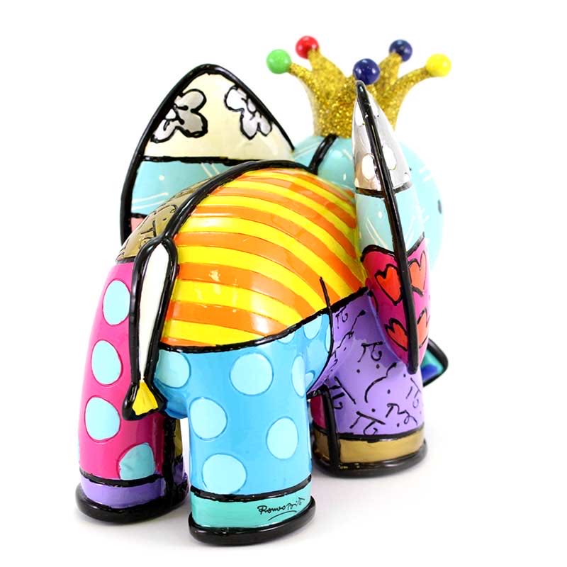 Lucky Elephant Figurine 10th Anniversary Special Edition - Romero Britto art collectible [Barcode 067103634440] - Main Image 3