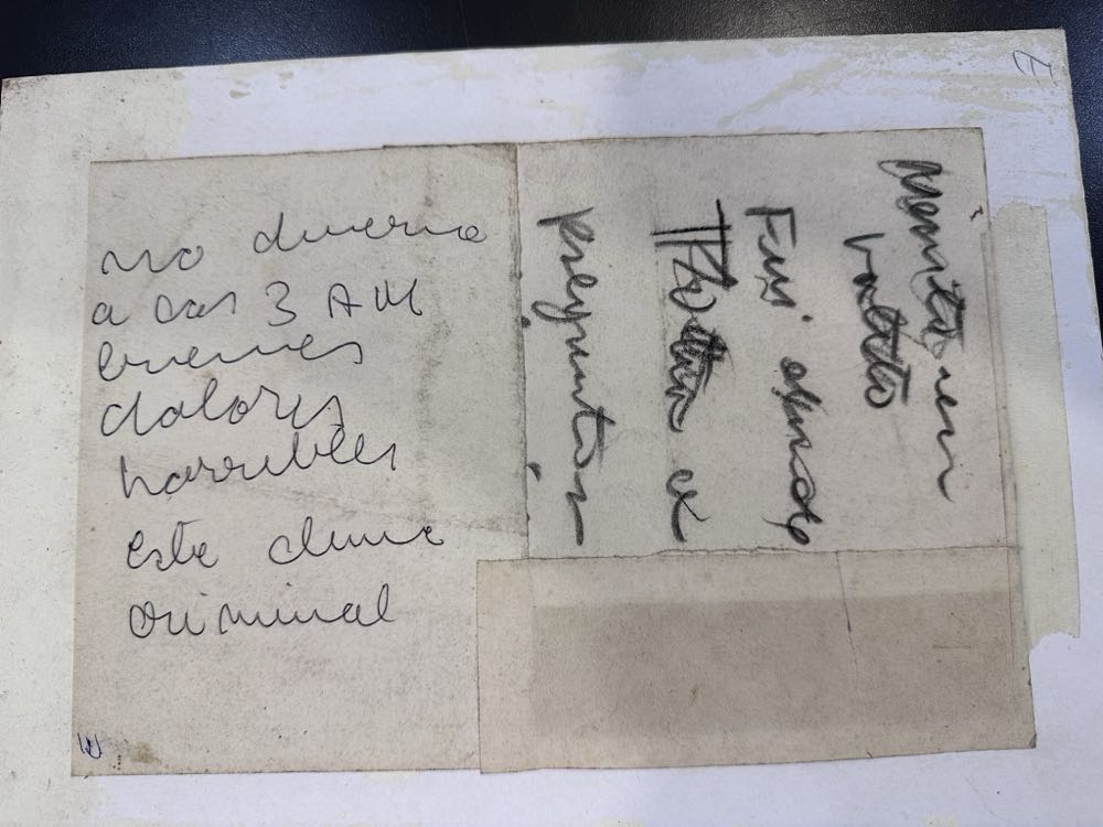 Desnuda Sentada, Circa 1970/1975 - Víctor Humareda Gallegos art collectible - Main Image 2