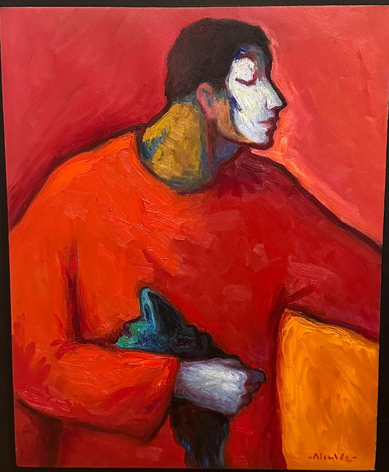 Australian Dot Painting #1: Bush Medicine Plant