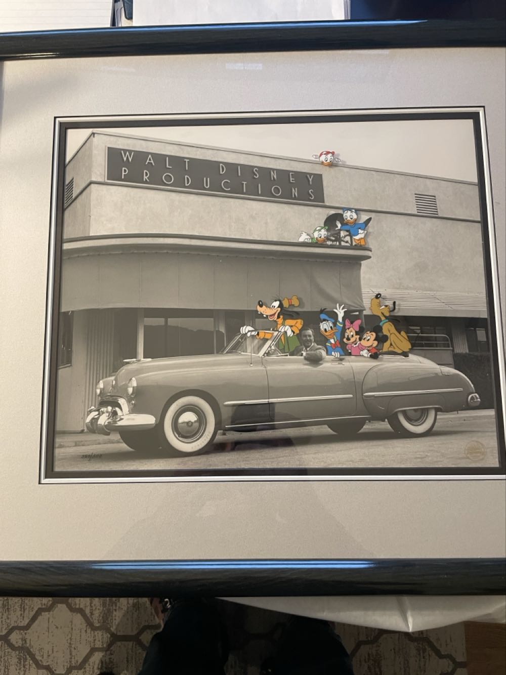 Walt’s Convertible 389/500  art collectible - Main Image 2