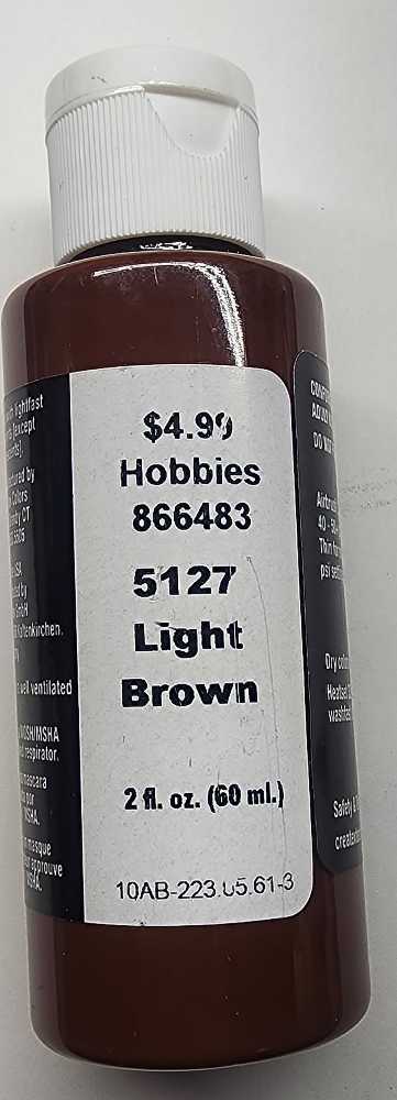 TR Light Brown Transparent Createx Airbrush Colors  art collectible [Barcode 717893251272] - Main Image 2