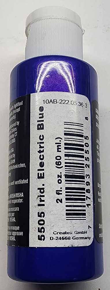 Irid Electric Blue Createx Iridescent Colors  art collectible [Barcode 717893255058] - Main Image 2