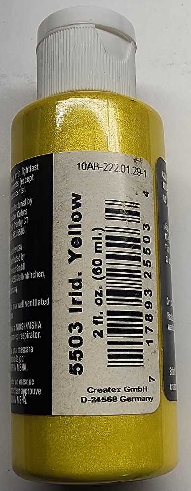 Irid Yellow Createx Iridescent Colors  art collectible [Barcode 717893255034] - Main Image 2