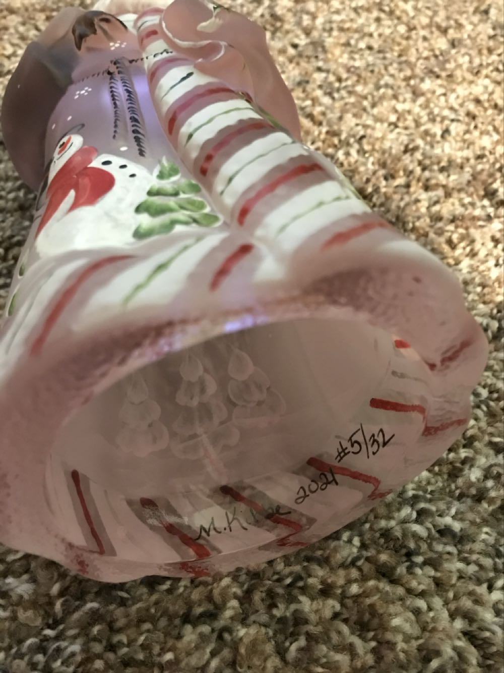 Santa - Michelle Kibbe art collectible - Main Image 2