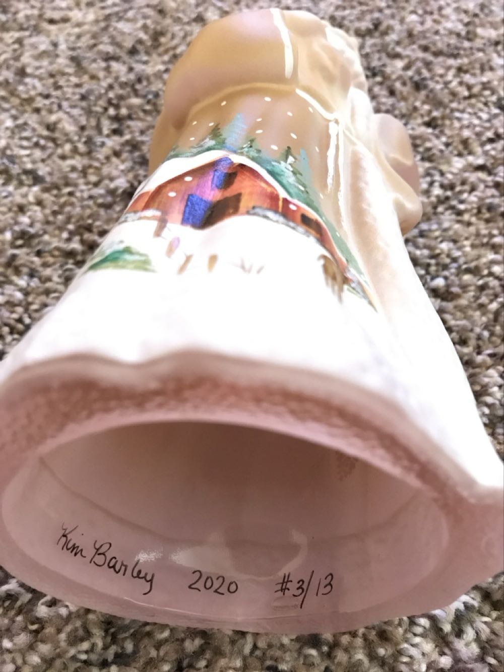 Santa - Kim Barley art collectible - Main Image 2