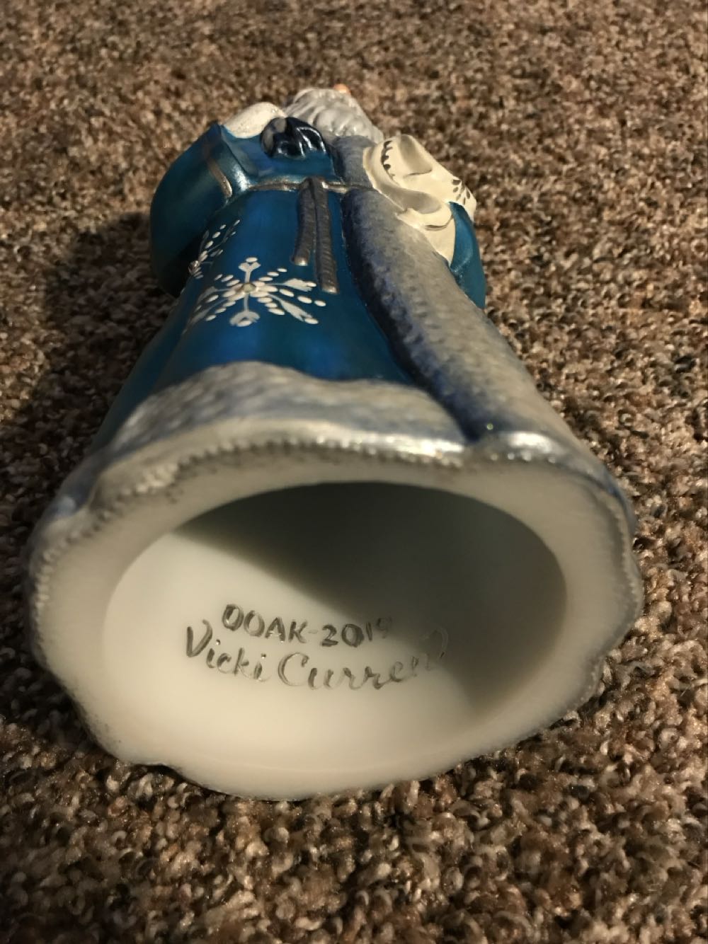 Santa - Vicki Curren art collectible - Main Image 2