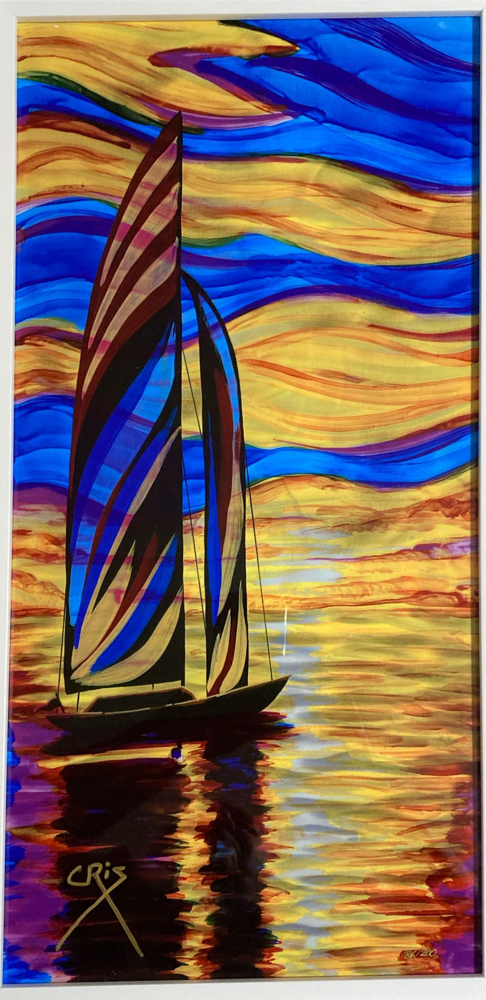 New York Sailing - Cris X art collectible - Main Image 2