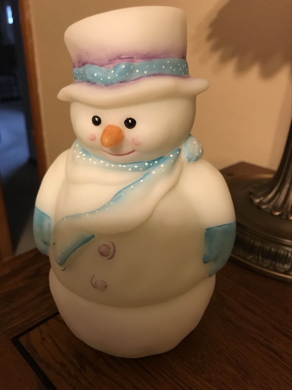 Snowman Fairylight - C Smith art collectible - Main Image 1