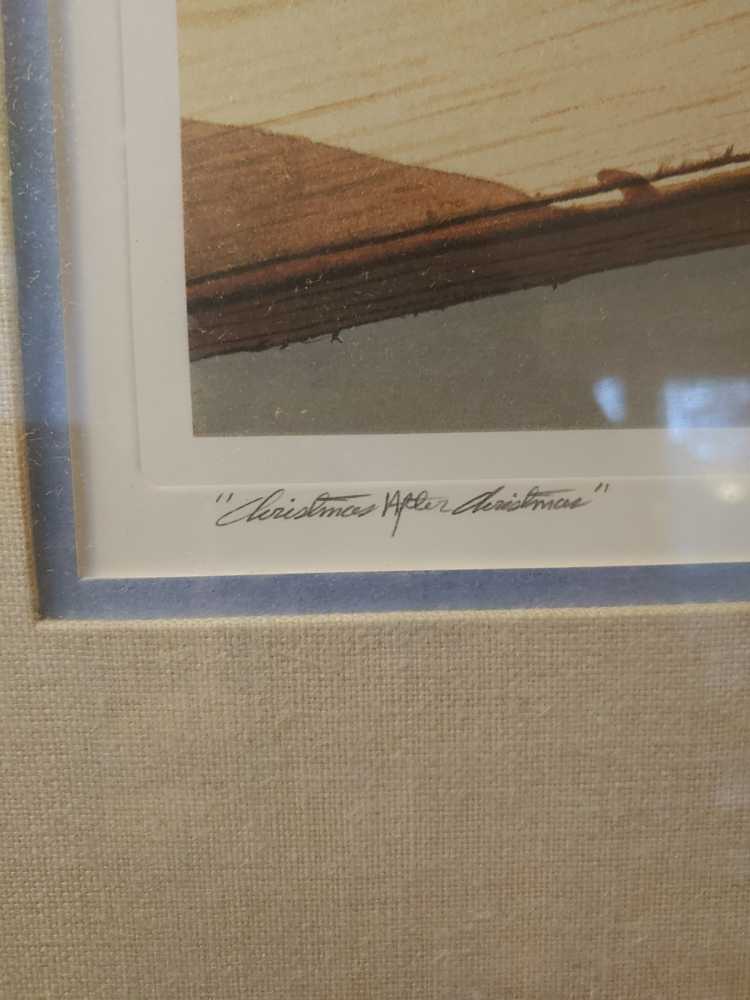 Christmas After Christmas  - Bob Timberlake art collectible - Main Image 3