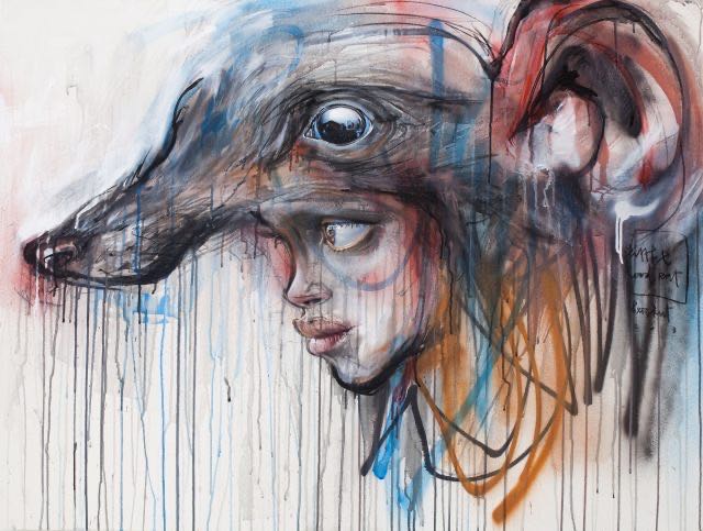 Frankreich Herakut Paris Mathgoth 06