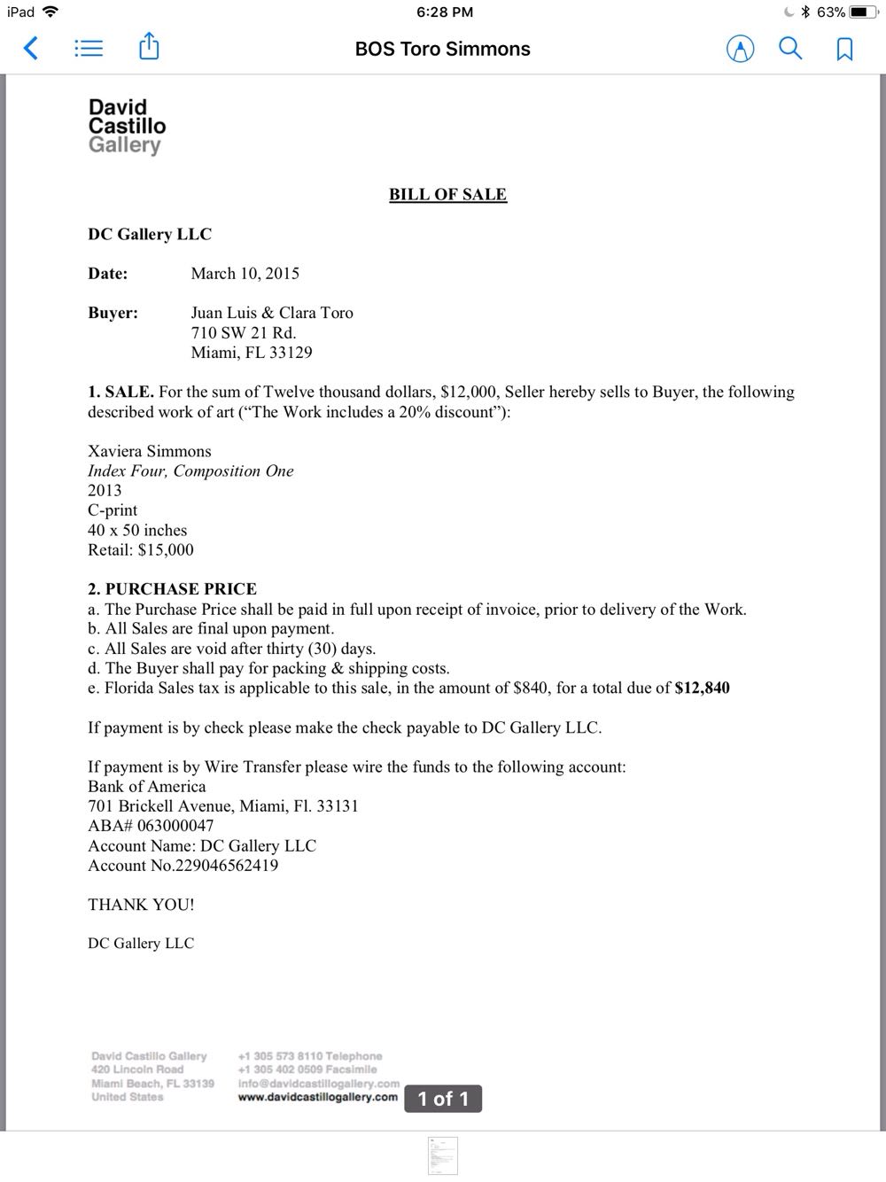 Index Four, Composition One - Xaviera Simmons art collectible - Main Image 2