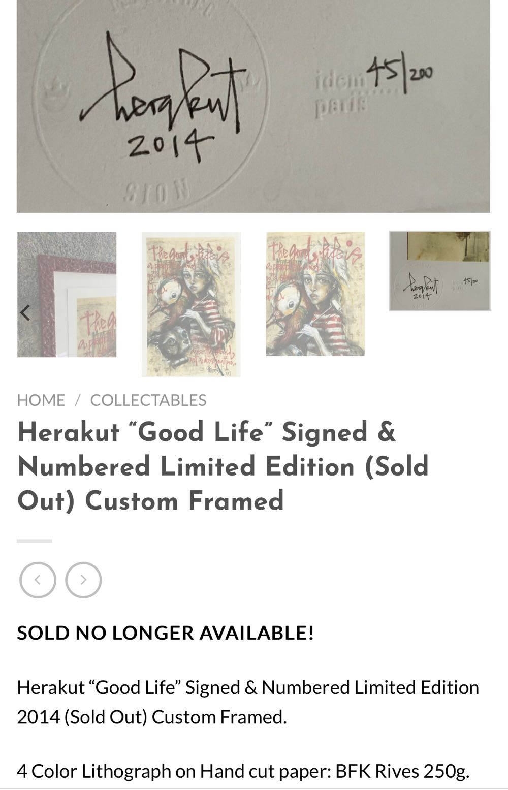 ZZZ Beverly Hills Swap Meet 01 - Herakut art collectible - Main Image 4